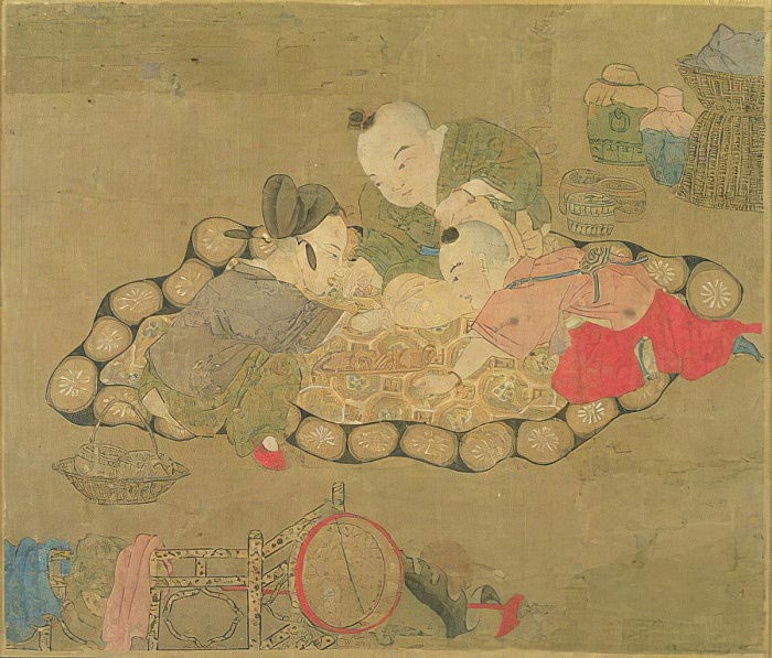 Une peinture asiatique